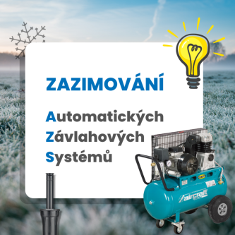 Zazimování závlahy