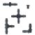 Mikropotrubí 1/4" a spojky 4 mm